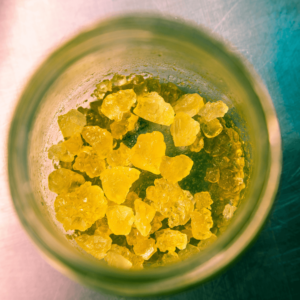 yellow THCa diamonds