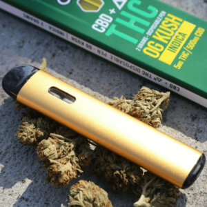 gold vape on hemp flower