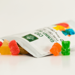 colorful CBD gummy bears