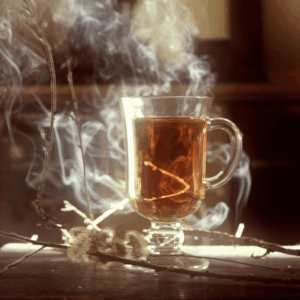 hot mug of tea