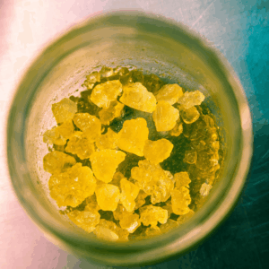 gold THCa diamonds