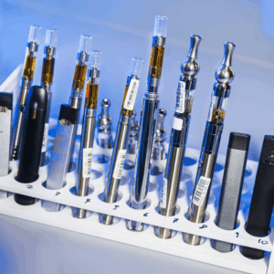 a variety of cannabis vape carts