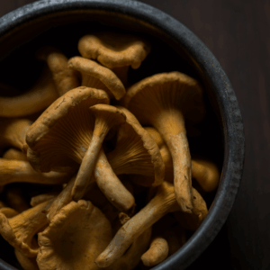 bowl of mushrooms 