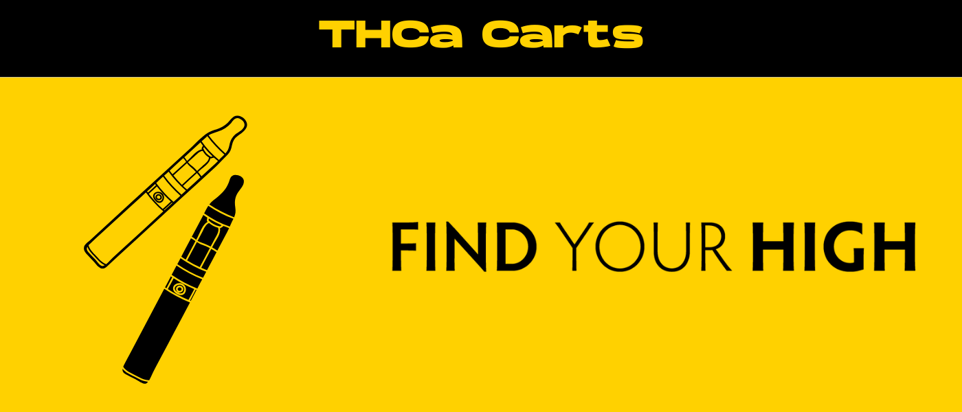 black and yellow banner image for thca carts blog