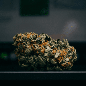 nug against dark background