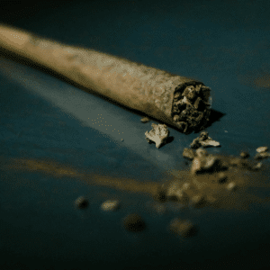 pre-roll against black background