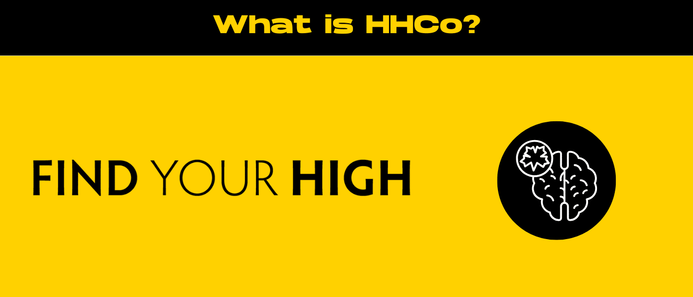black and yellow banner image for what is hhco blog