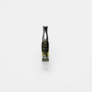 gold and silver cannabis cart