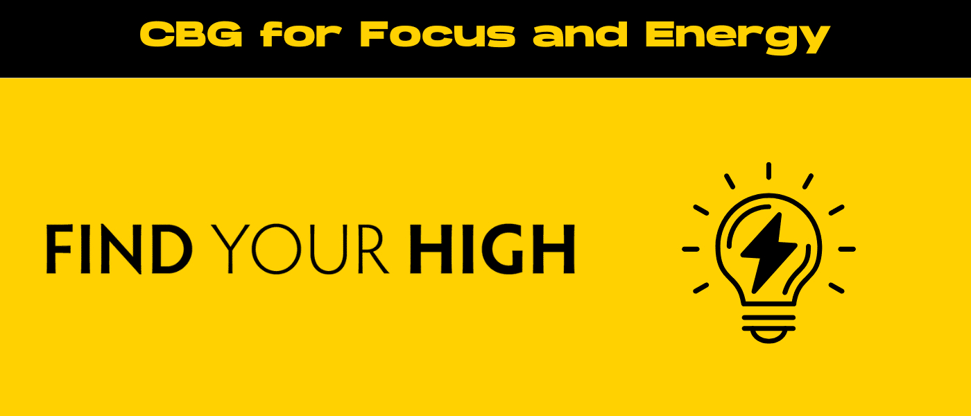 black and yellow banner image for cbg for focus blog
